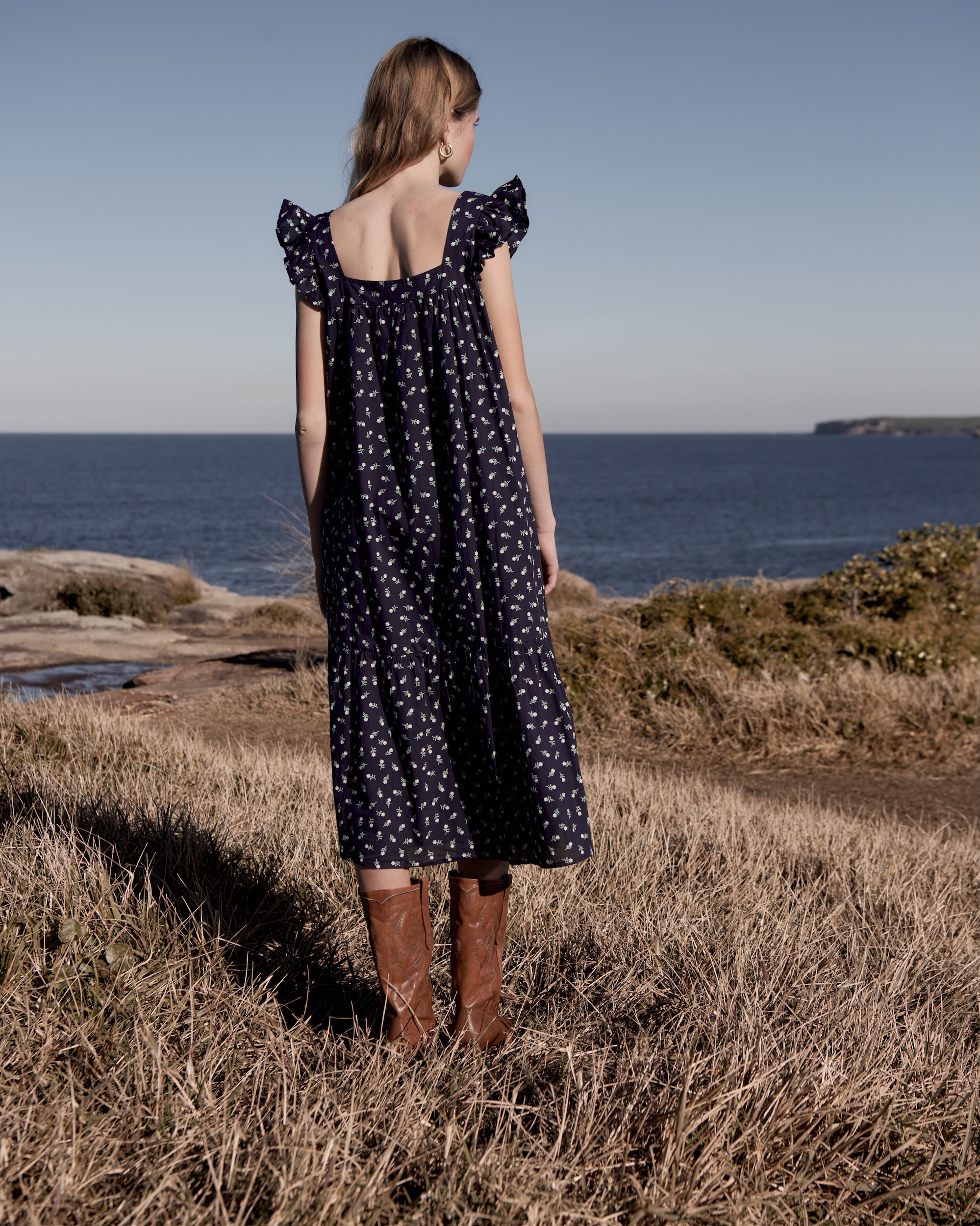 Aria in Navy Sprig