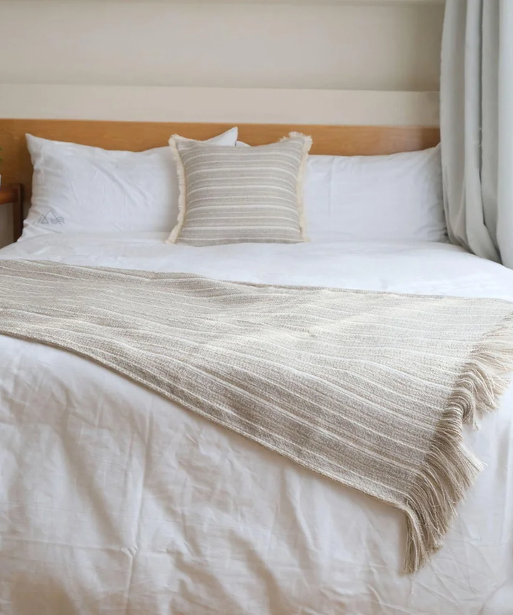 Adelaide Wabi Tasseled Throw Adelaide Wabi Tasseled Throw