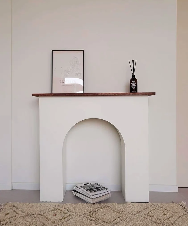 Olive Arch Fireplace Mantelpiece Olive Arch Fireplace Mantelpiece