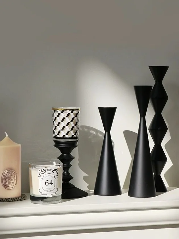 Agretha Wood Candleholder Agretha Wood Candleholder