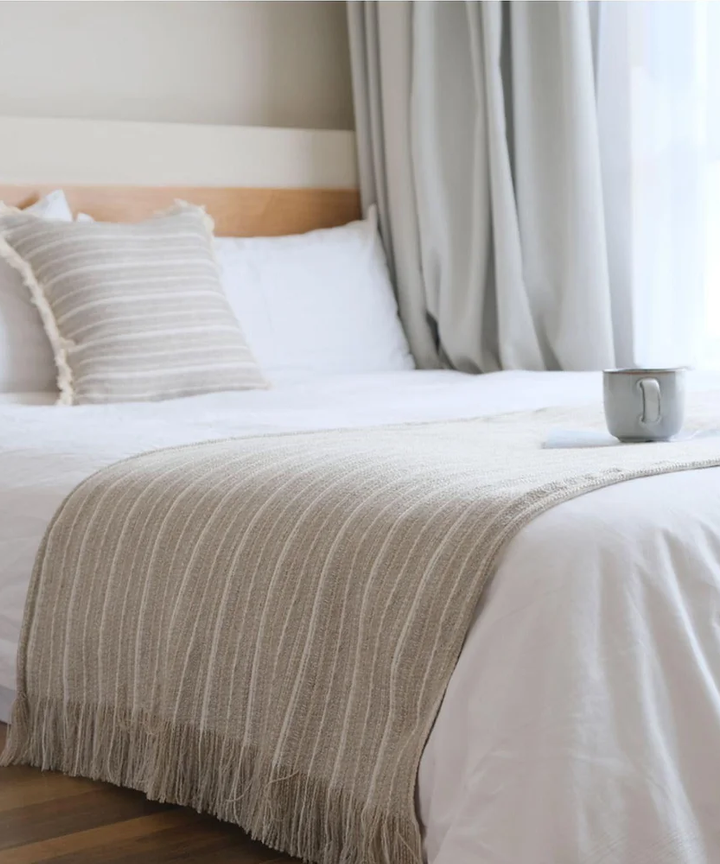 Adelaide Wabi Tasseled Throw Adelaide Wabi Tasseled Throw