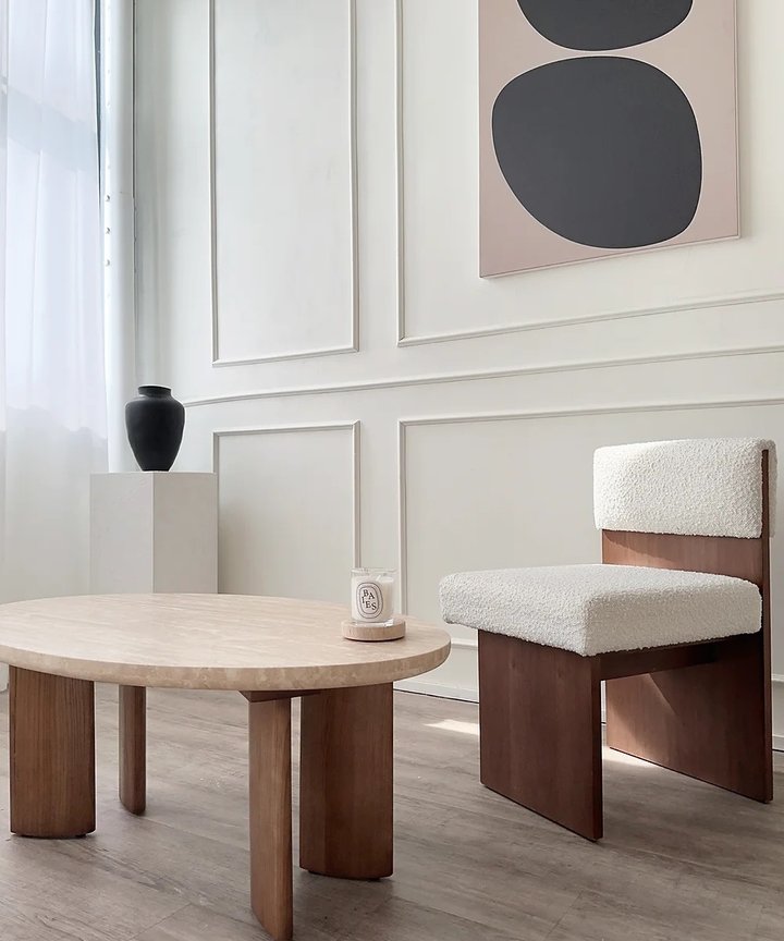 Toulouse Bouclé Chair - Soho Series Toulouse Bouclé Chair - Soho Series