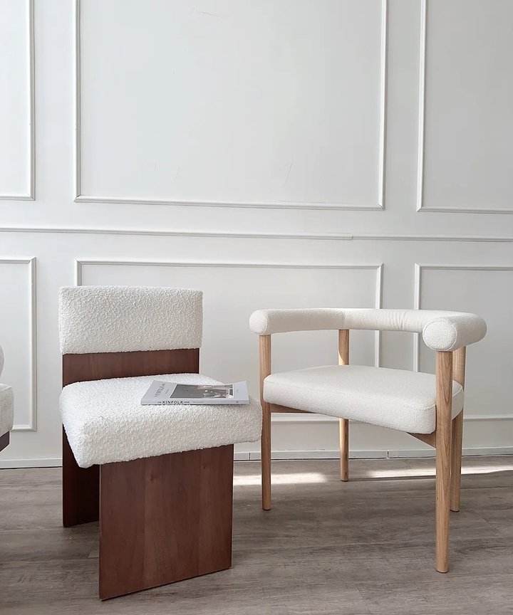 Toulouse Bouclé Chair - Soho Series Toulouse Bouclé Chair - Soho Series