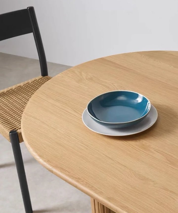 Chanteur Dining Table - Fluted Legs Chanteur Dining Table - Fluted Legs