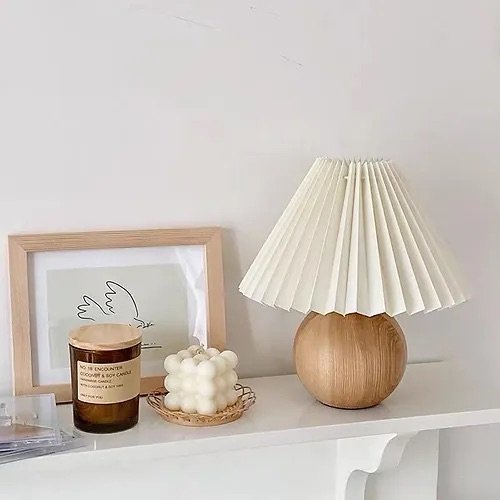 Eulalia Table Lamp - Wood, Medium Eulalia Table Lamp - Wood, Medium