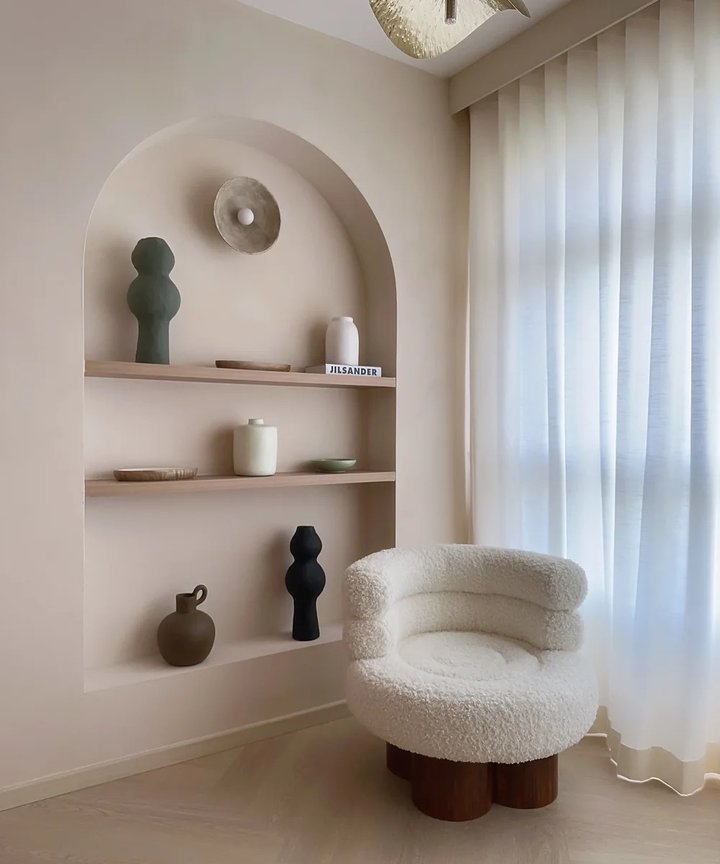 Loumire Lambwool Chair Loumire Lambwool Chair