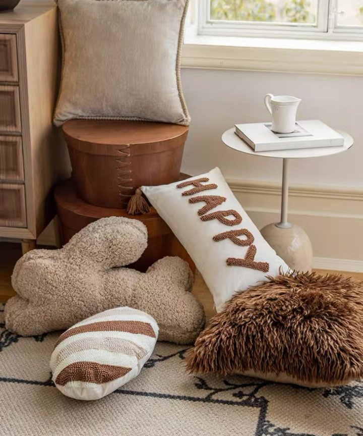 Sammie Accent Cushion - Brown Tones Sammie Accent Cushion - Brown Tones