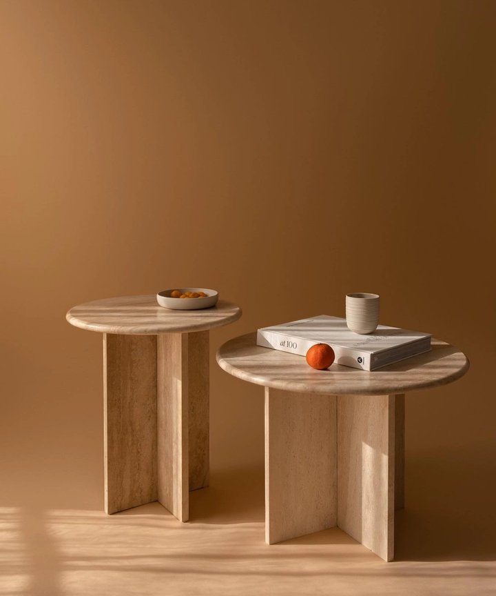 Daniela Travertine Table Daniela Travertine Table