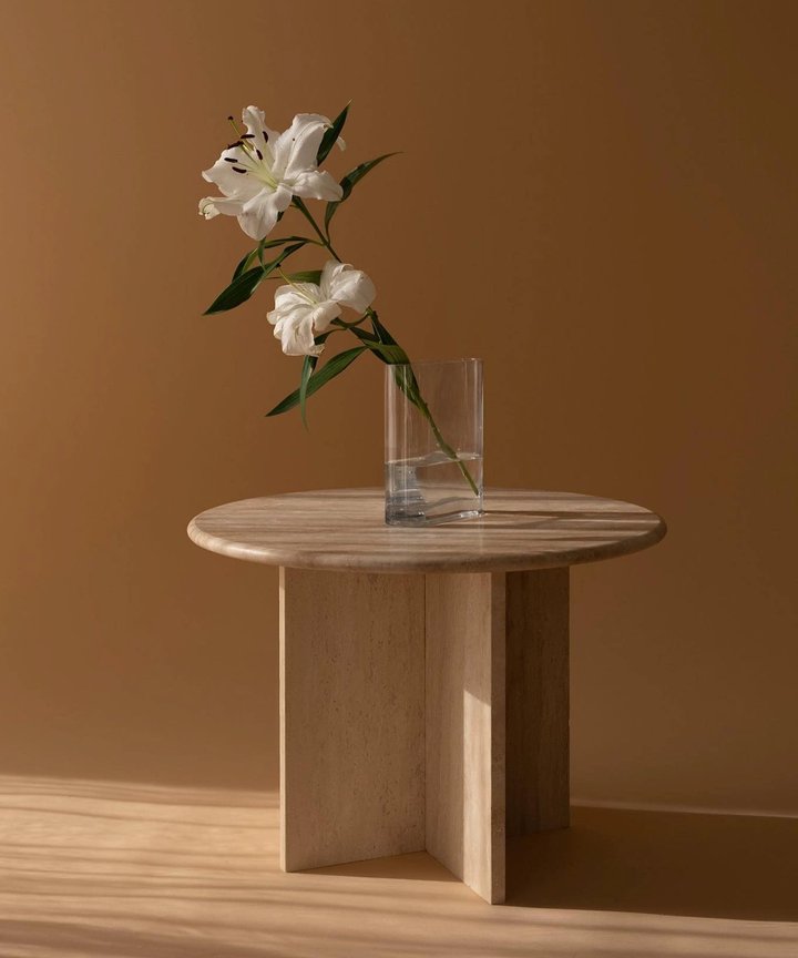 Daniela Travertine Table Daniela Travertine Table