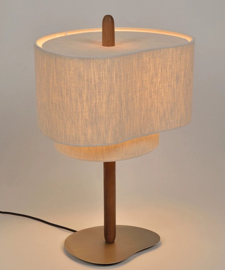 Marzia Linen Puddle Lamp Marzia Linen Puddle Lamp
