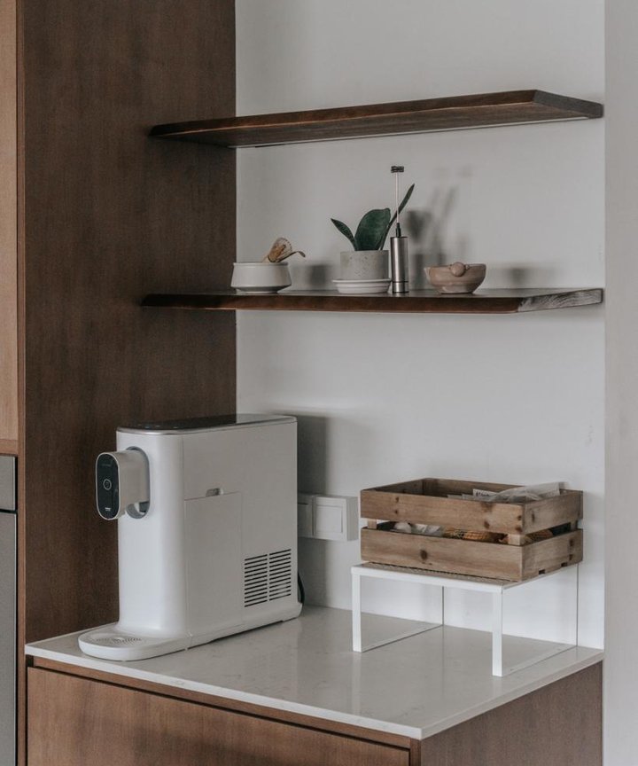 Marlowe Wood Slab Shelf Marlowe Wood Slab Shelf