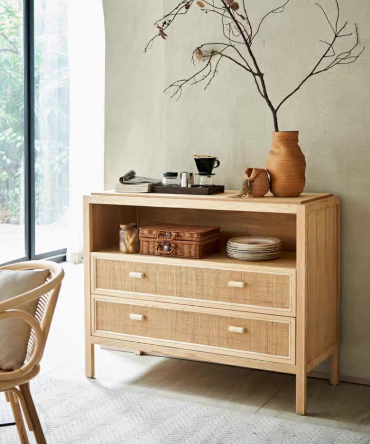 Fawna Rattan Storage Cabinet Fawna Rattan Storage Cabinet