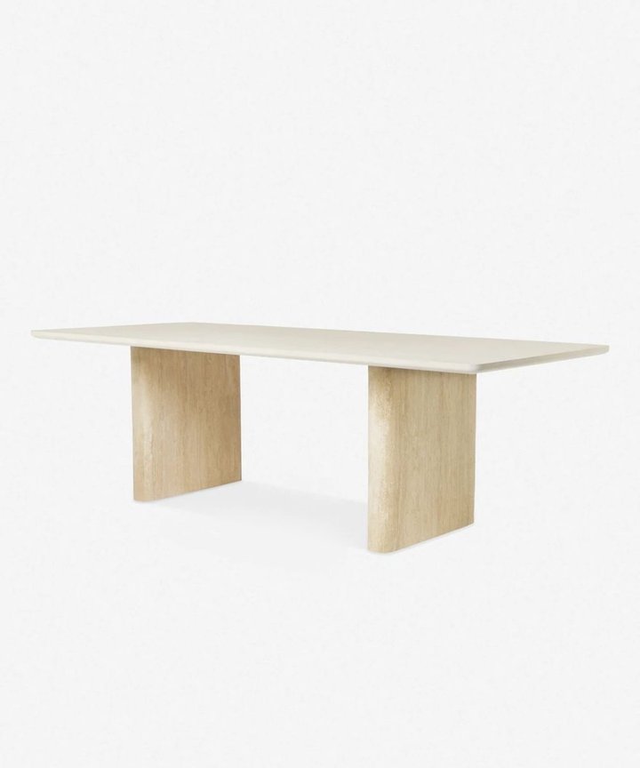 Cornelia Travertine Dining Table Cornelia Travertine Dining Table