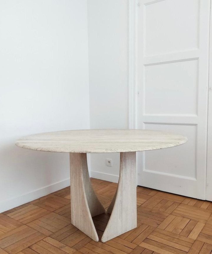 Calypso Travertine Dining Table Calypso Travertine Dining Table