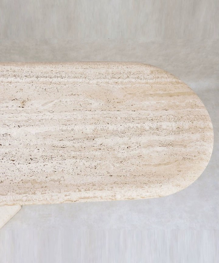 Calypso Travertine Console Table Calypso Travertine Console Table