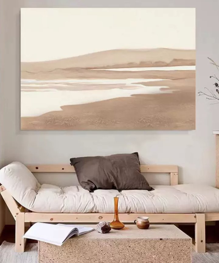 Panecia Coastal Artwork - Soft Hues Panecia Coastal Artwork - Soft Hues