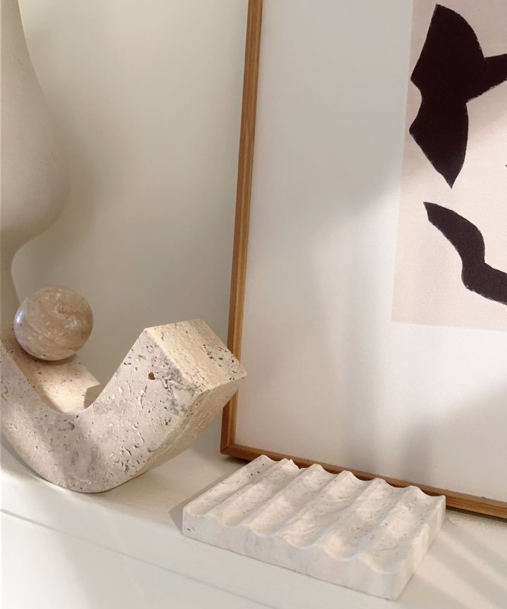 Idyllic Ribbed Tray — no. 2