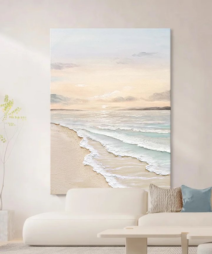 Patience Textured Coastal Art Patience Textured Coastal Art