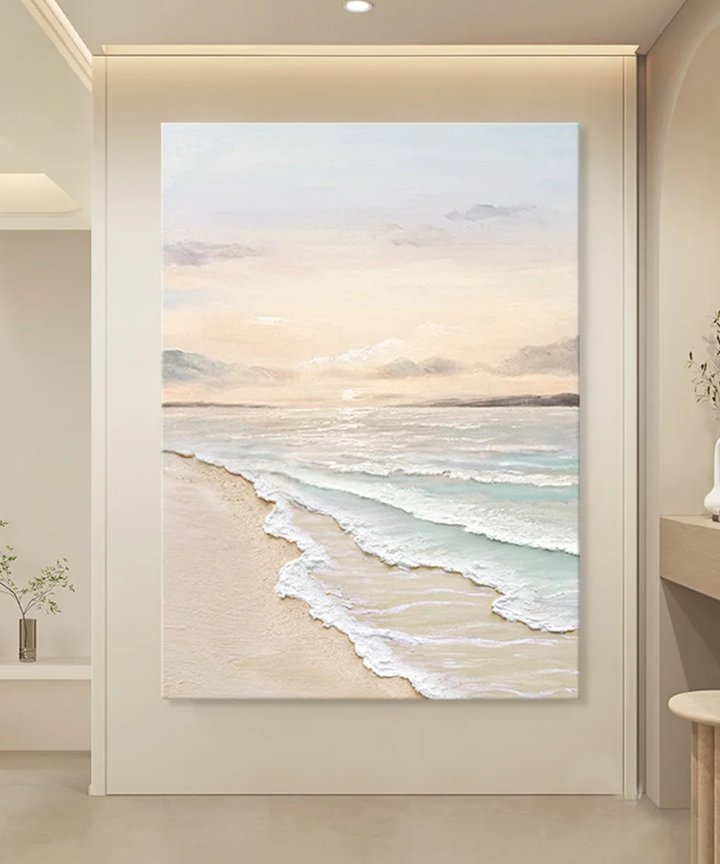 Patience Textured Coastal Art Patience Textured Coastal Art