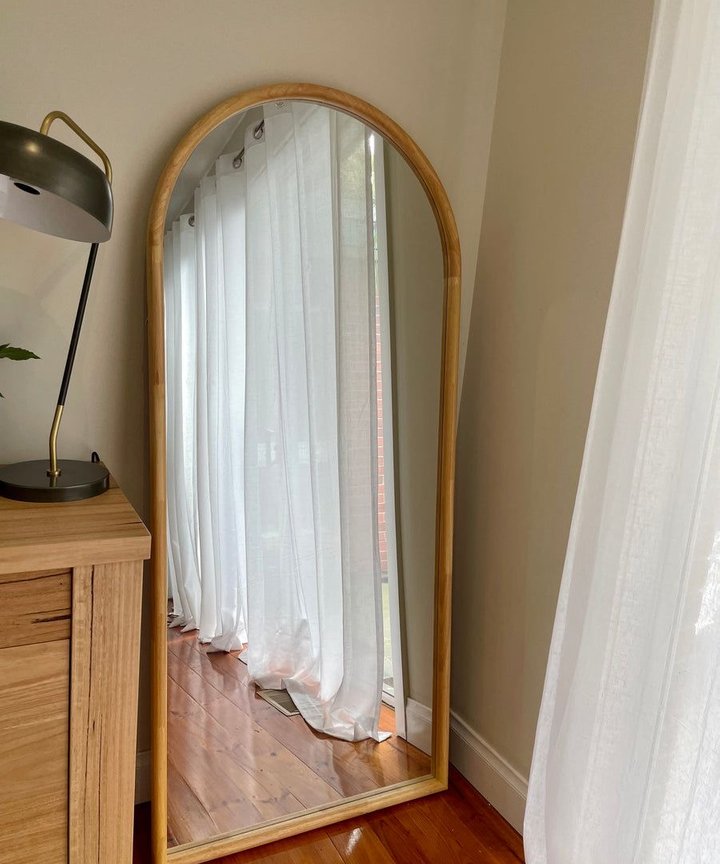 Elona Wood Frame Mirror - Arch Elona Wood Frame Mirror - Arch