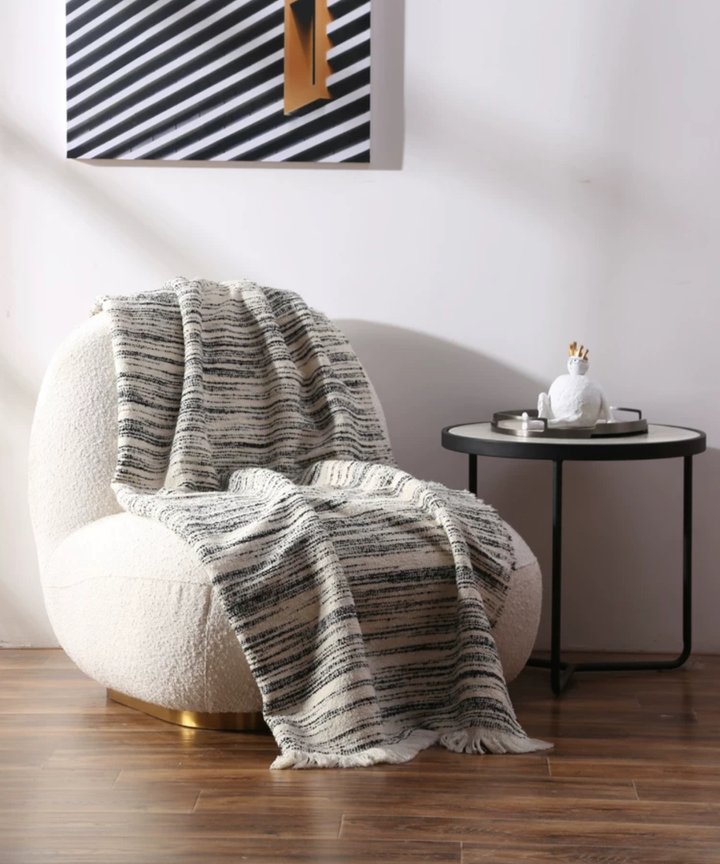 Aubrey Knitted Throw Aubrey Knitted Throw