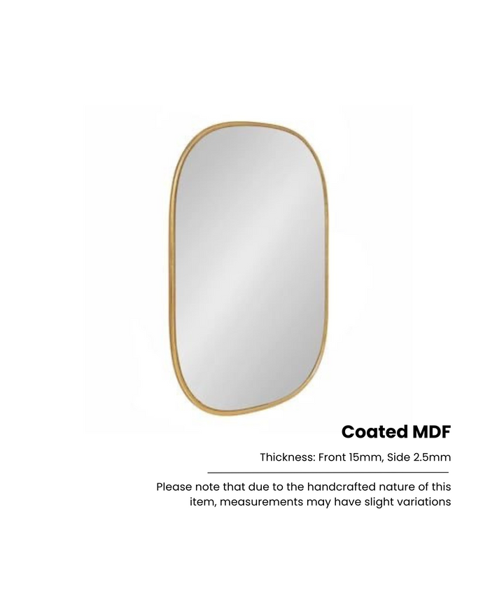 Eunice Curved Rectangle Mirror Eunice Curved Rectangle Mirror