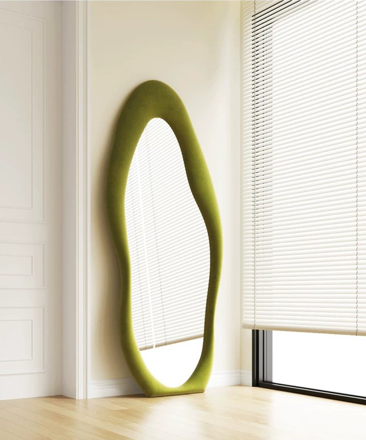 Eijiro Suede Mirror - Puddle Eijiro Suede Mirror - Puddle