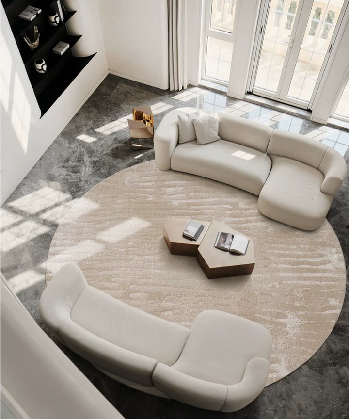 Romania Textured Rug - Round Romania Textured Rug - Round