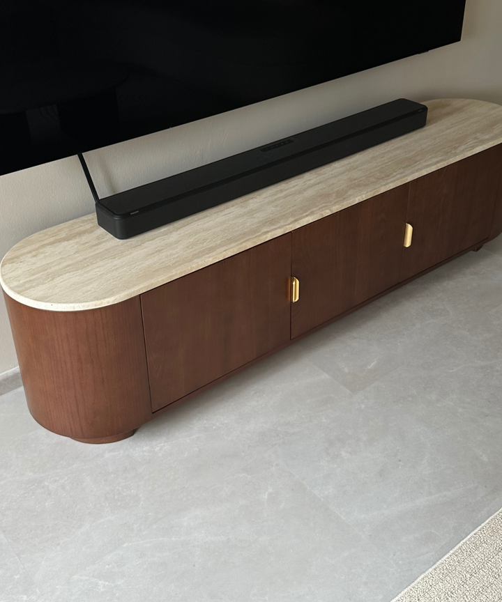 Forma Curved TV Console Forma Curved TV Console