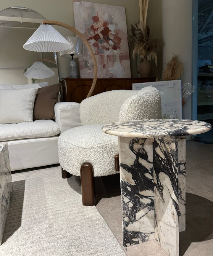 Daniella Marble Side Table Daniella Marble Side Table