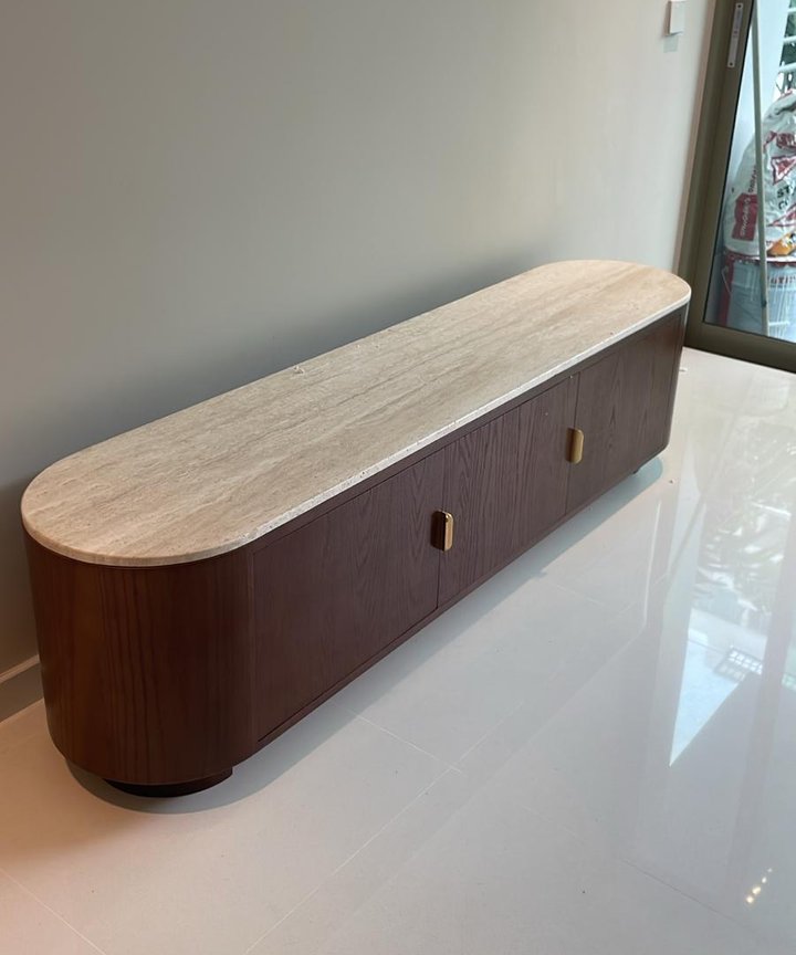 Forma Curved TV Console Forma Curved TV Console