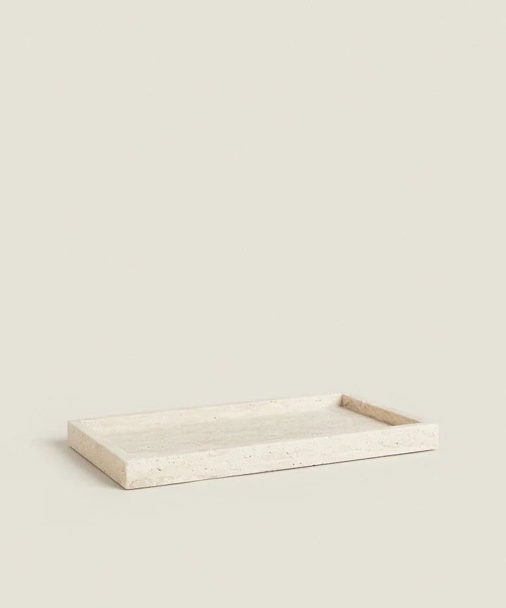Ismena Travertine Tray