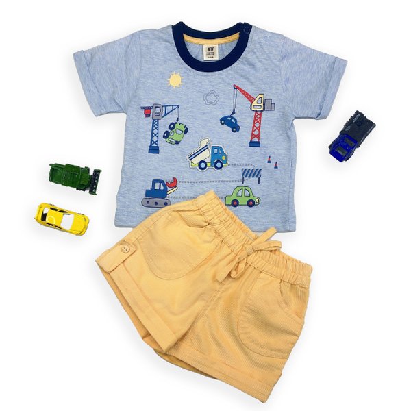 Little Builder Shorts & T-shirt Set