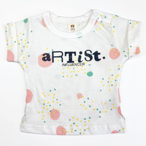 Little Artiste Top and Skirt Set with Suspenders