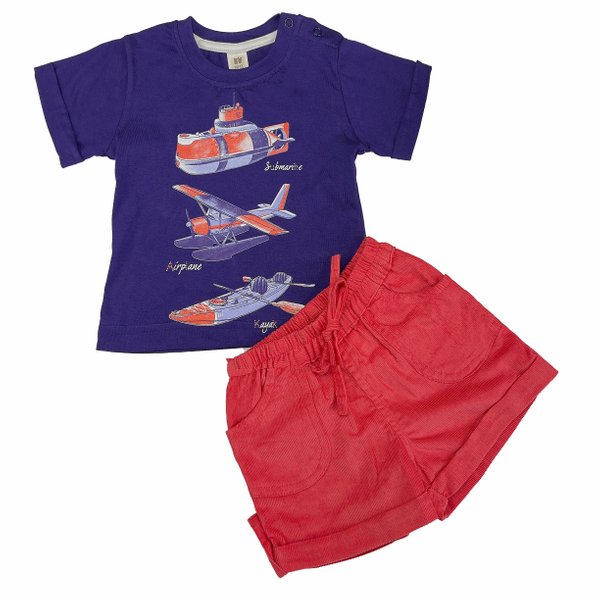 Adventure Seeker Shorts & T-shirt Set 