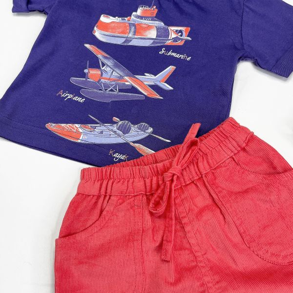 Adventure Seeker Shorts & T-shirt Set 