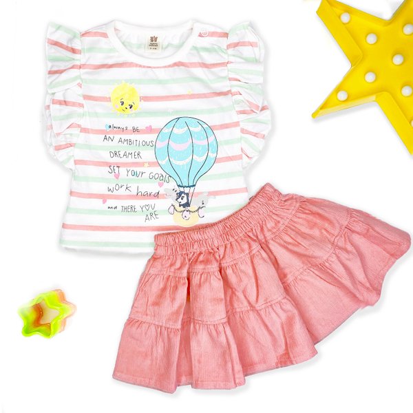 Dream Big Top & Skirt Set