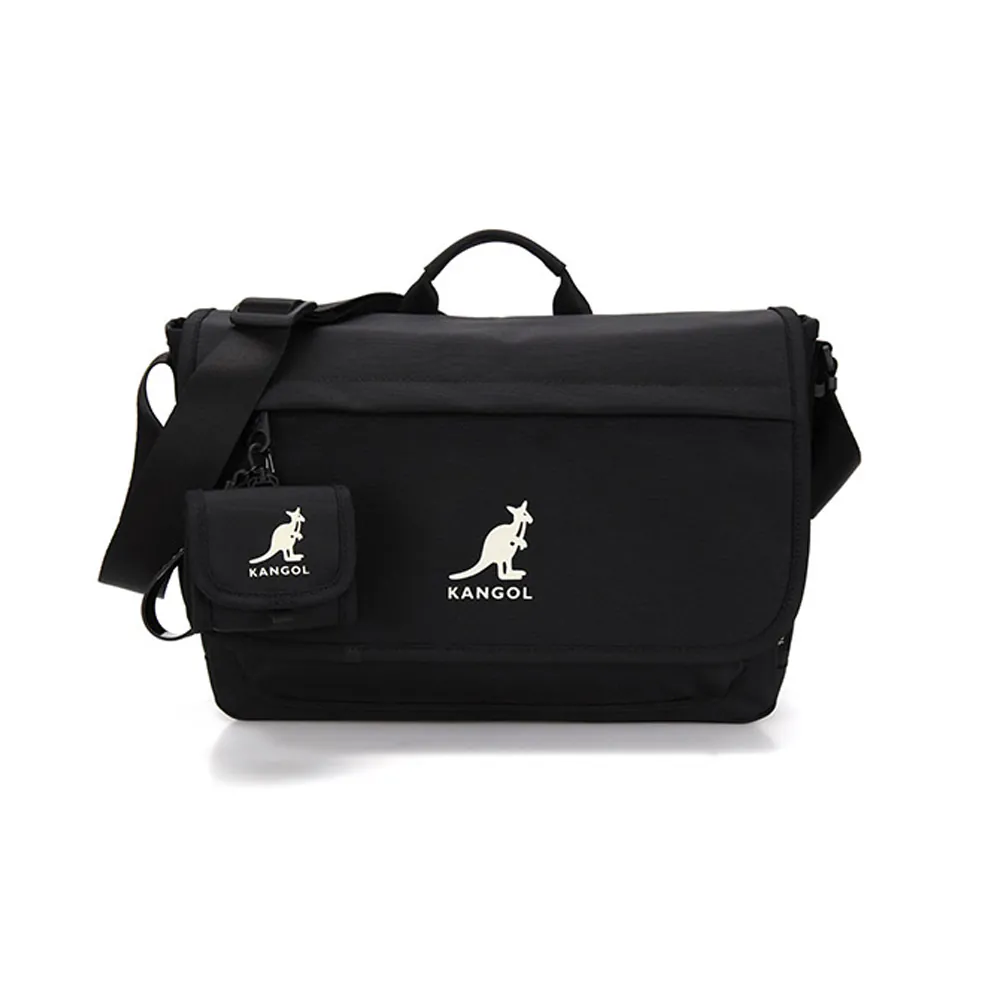 Kangol Authentic IV Messenger Bag - Black