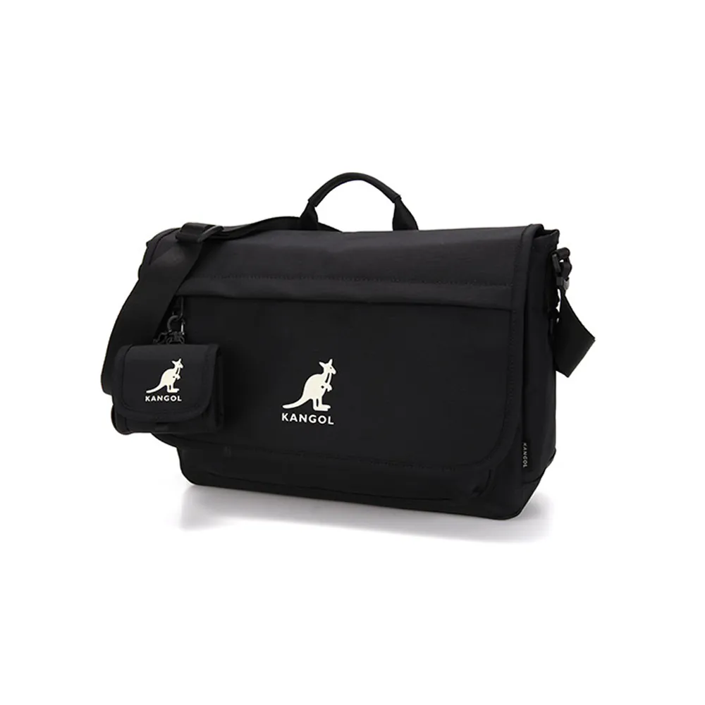 Kangol Authentic IV Messenger Bag - Black