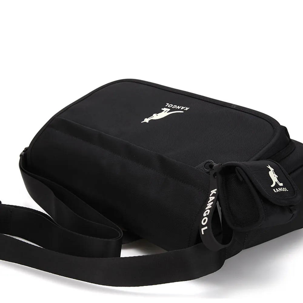 Kangol Authentic IV Messenger Bag - Black
