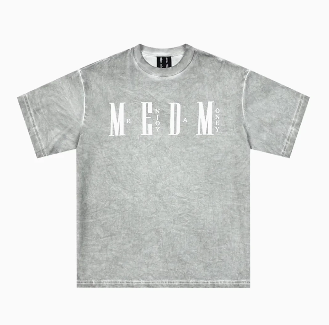 MEDM Big Center Logo Wash Tee