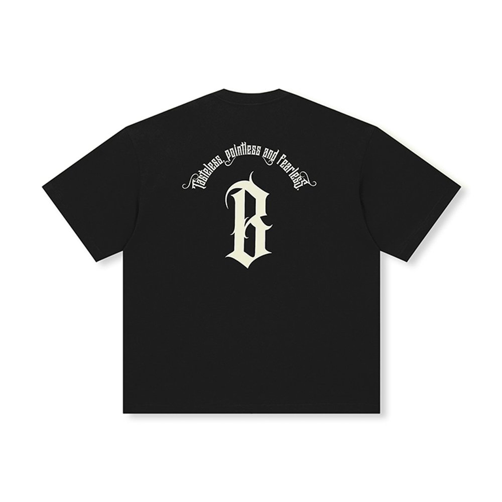 Boneless Arc Logo Tee - Black