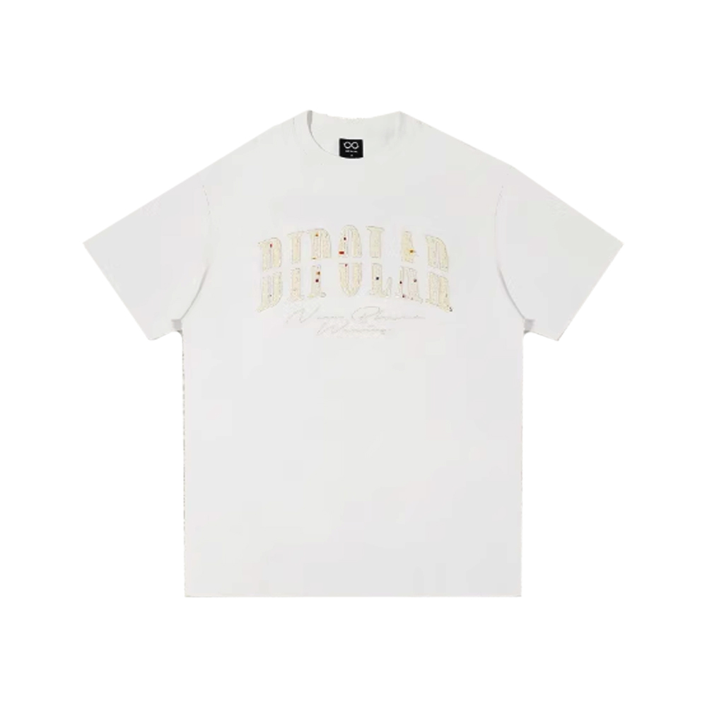 Bipolar Textile Tee - White