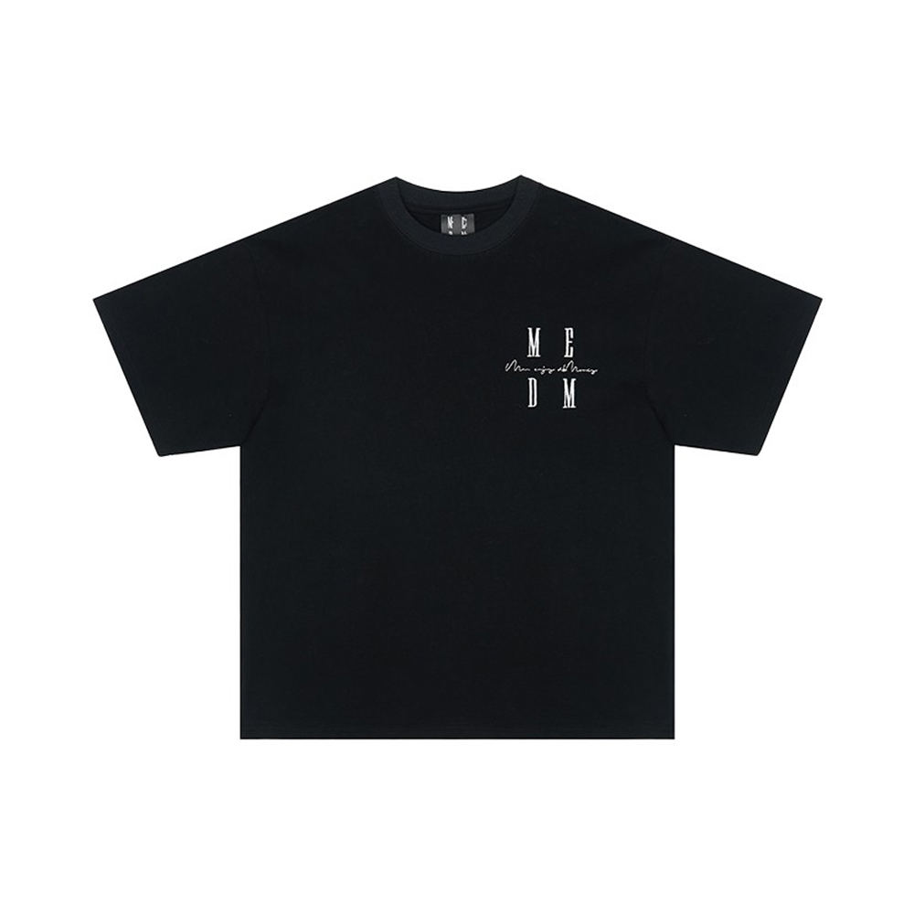 MEDM Basic Emb Logo Tee - Black