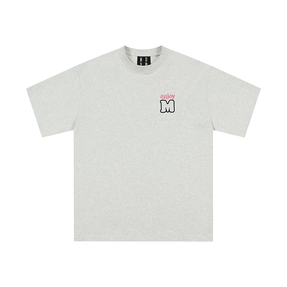MEDM Contrast M Basic Logo Tee - Grey