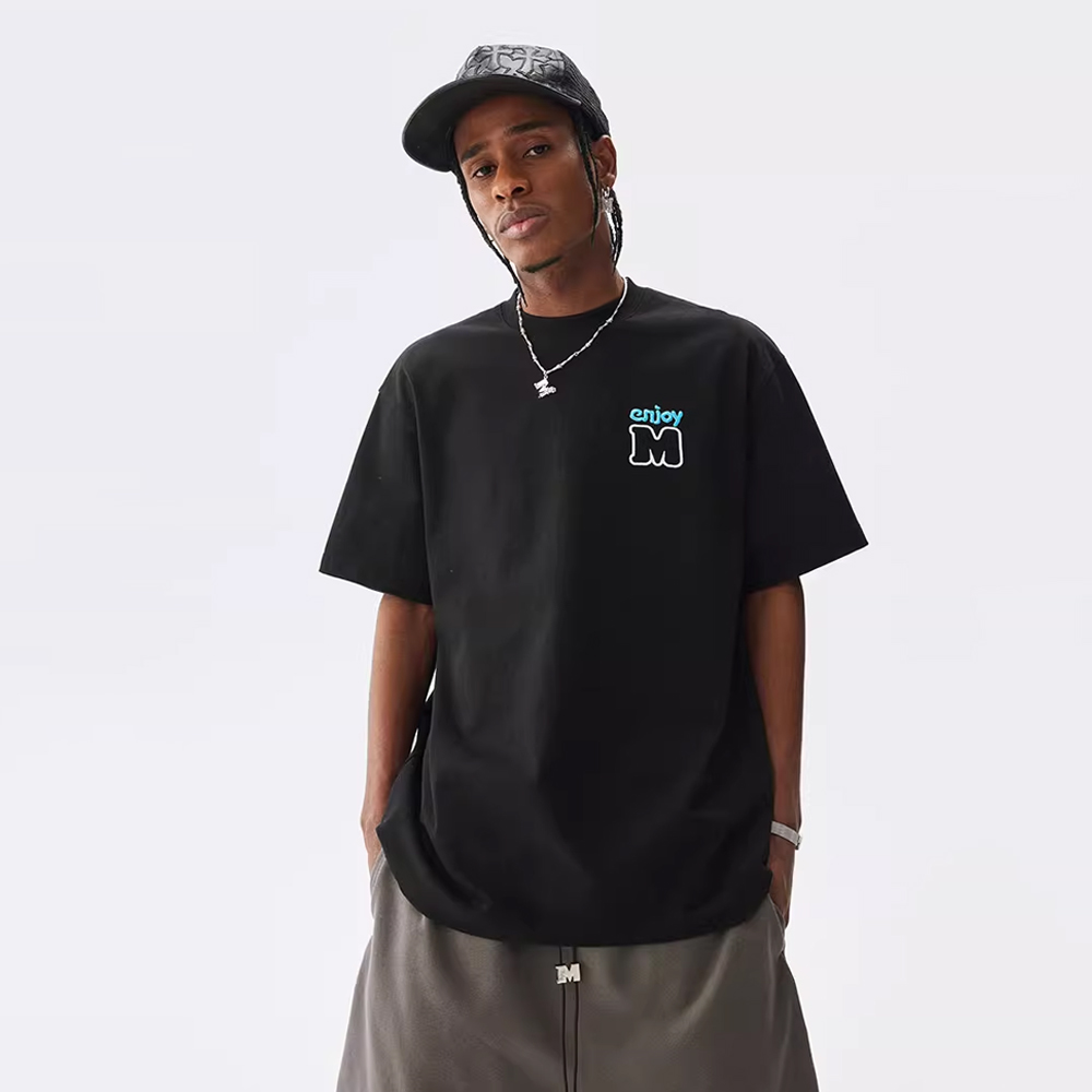 MEDM Contrast M Basic Logo Tee - Black