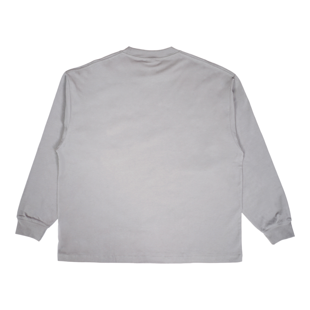 WB Everyday Rabbit Eco-cloud L/S Tee - Grey