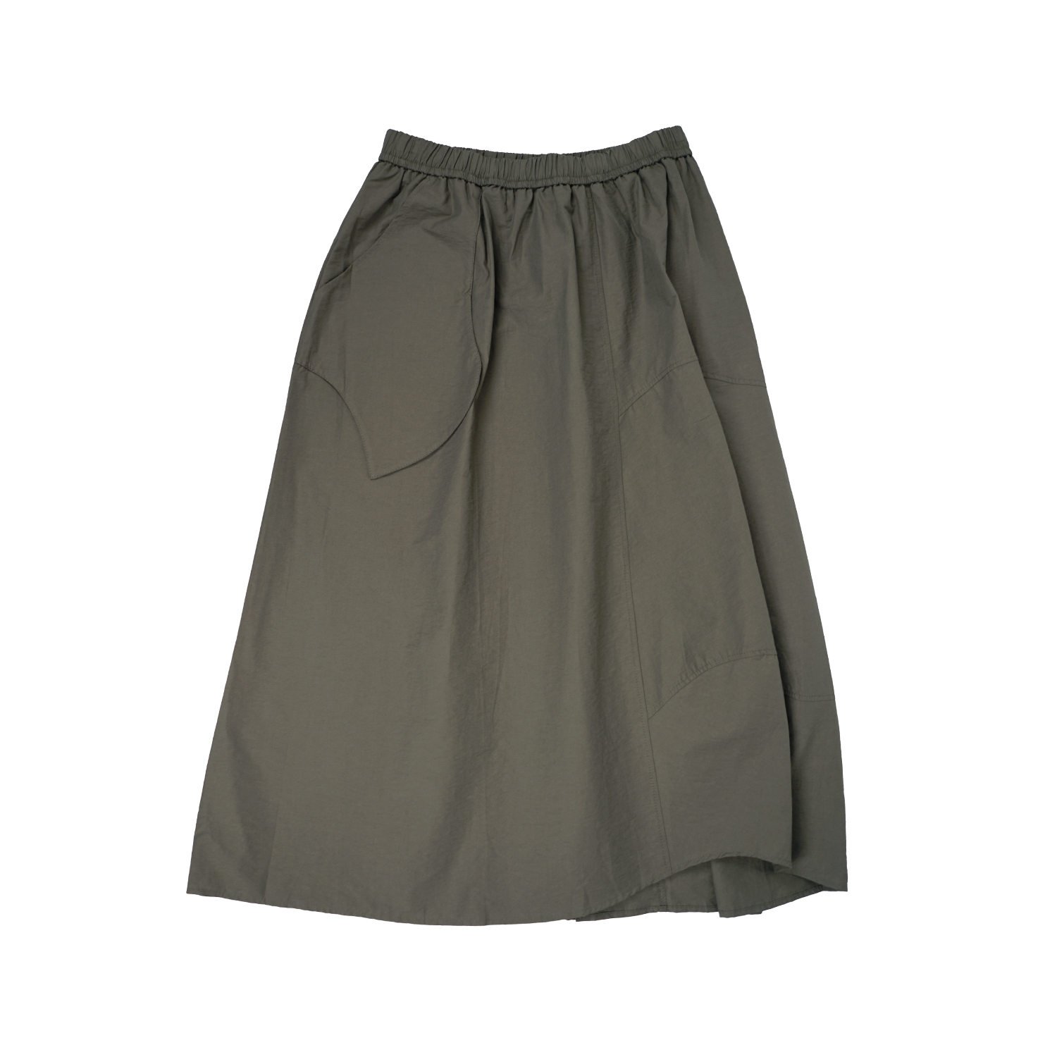 Wellbred Club Panel Skirt - Olive