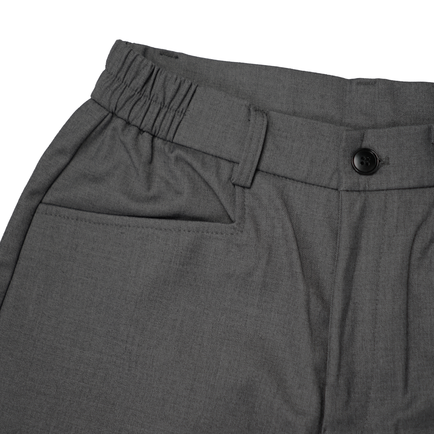 Wellbred Club Trouser Shorts - Grey