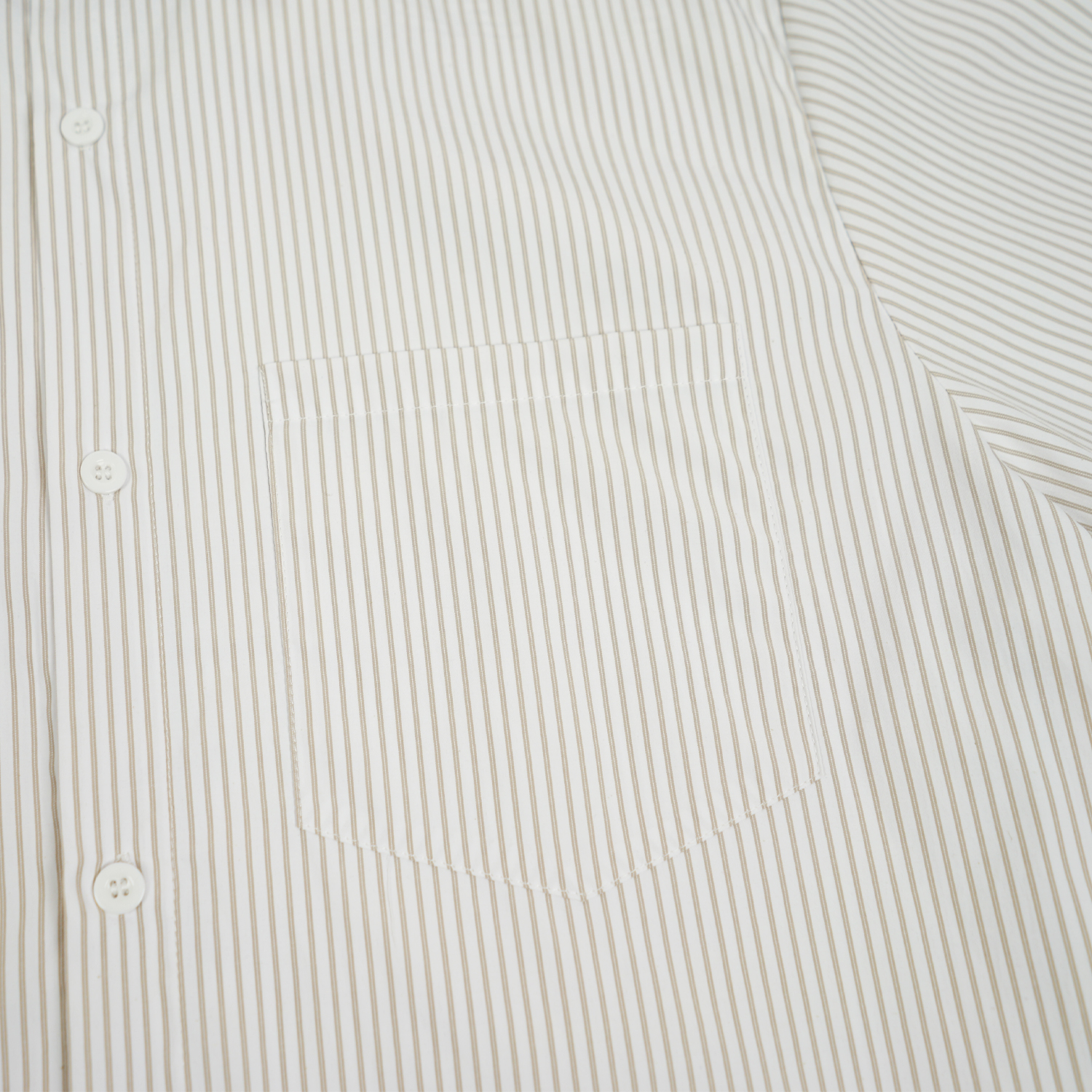 Wellbred Club Boxy Cropped Shirt - Beige Wellbred Club Boxy Cropped Shirt - Beige